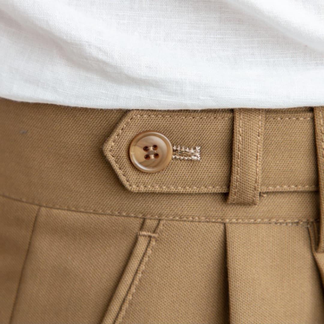 Classic Fit Pleated Dress Pants