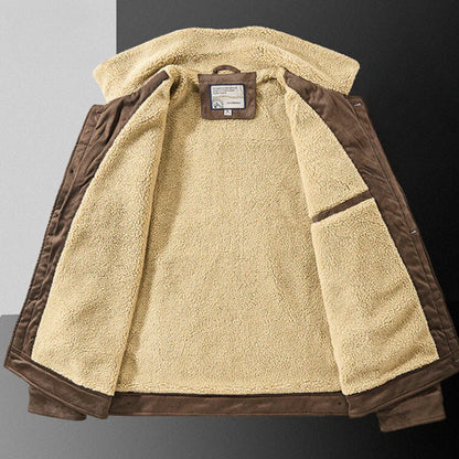 Warm Fleece Lined Sherpa Jacket