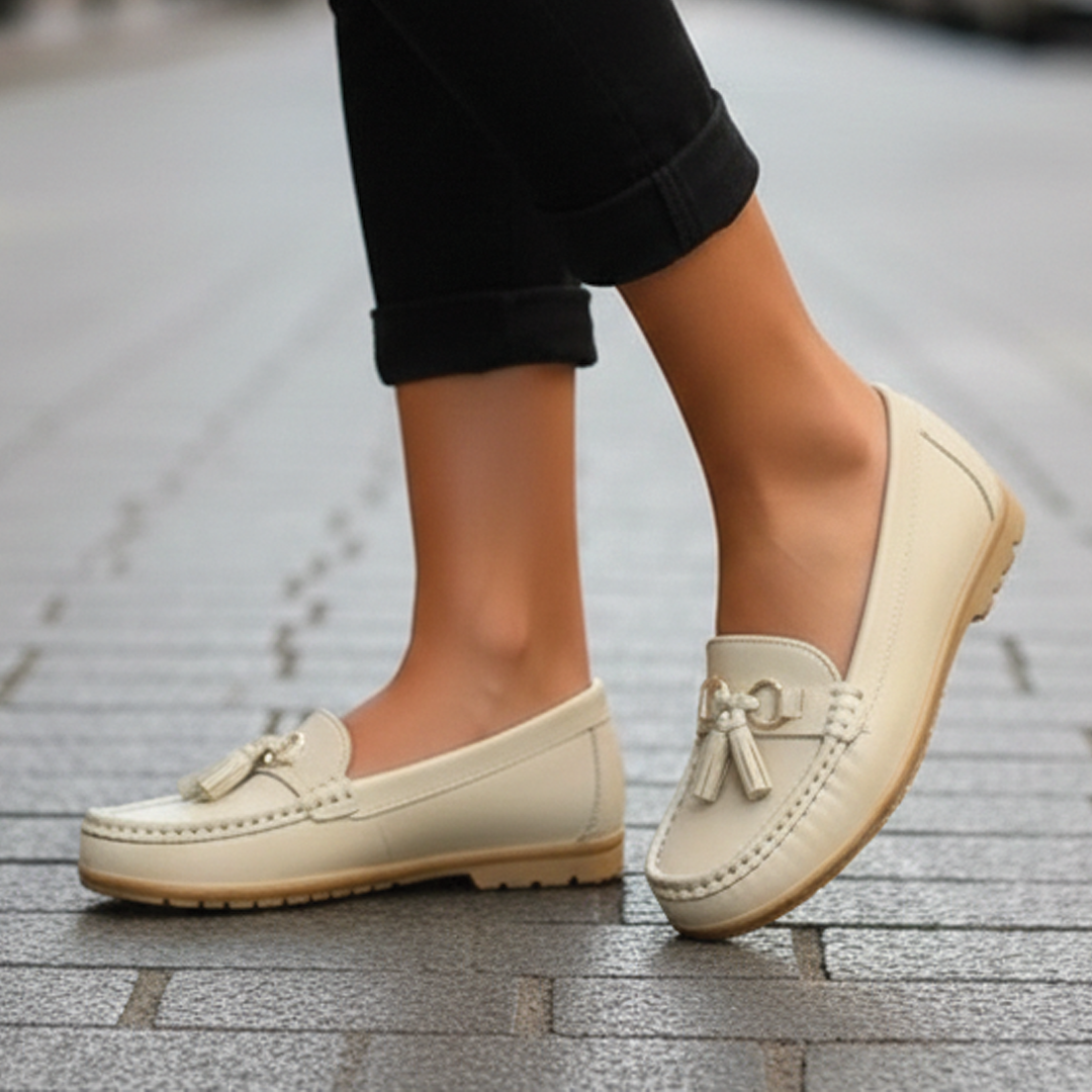 Timeless Genuine Leather Slip On Shoes