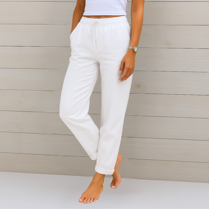 Comfortable Stretchy Pants with Elastic Waistband