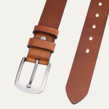 Premium Leather Traditional Strap Belt for Men