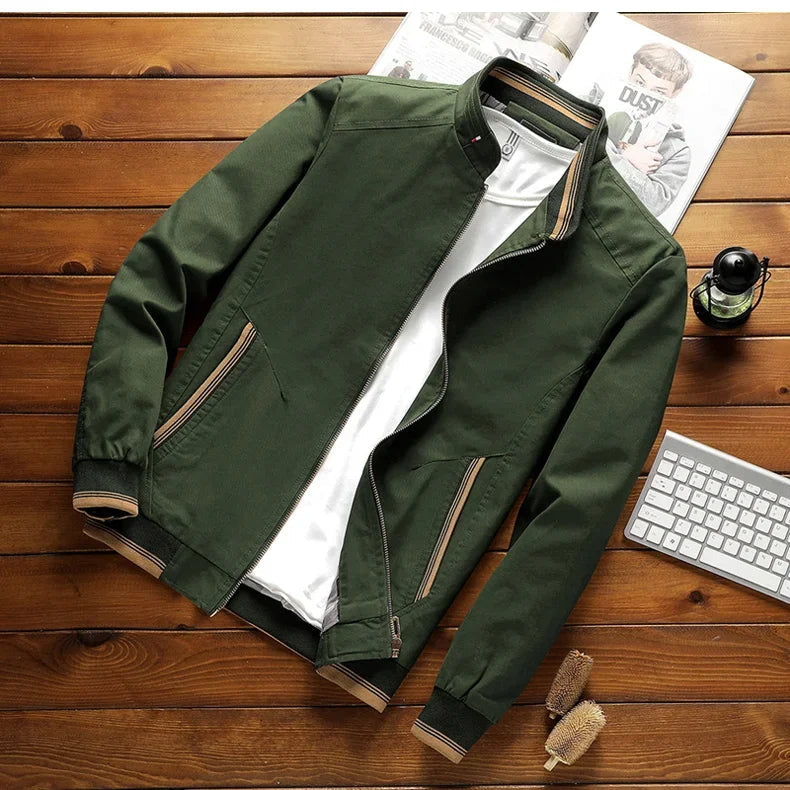 Classic Men's Casual Bomber Jacket
