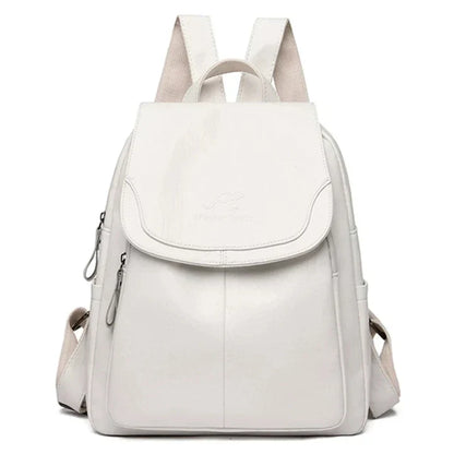Classic Genuine Leather Ladies Backpack