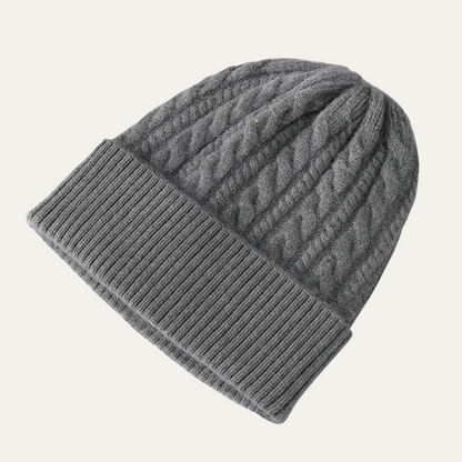 Premium Men's Ribbed Cashmere Winter Hat - Nocini