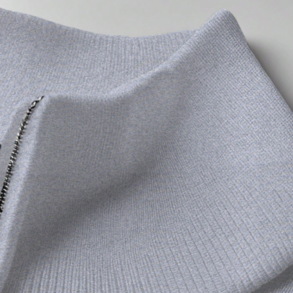 Warm Classic Men's Cashmere Half Zip Sweater