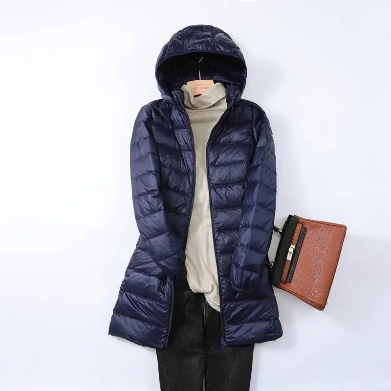 Cozy Women's Down Filled Parka Jacket