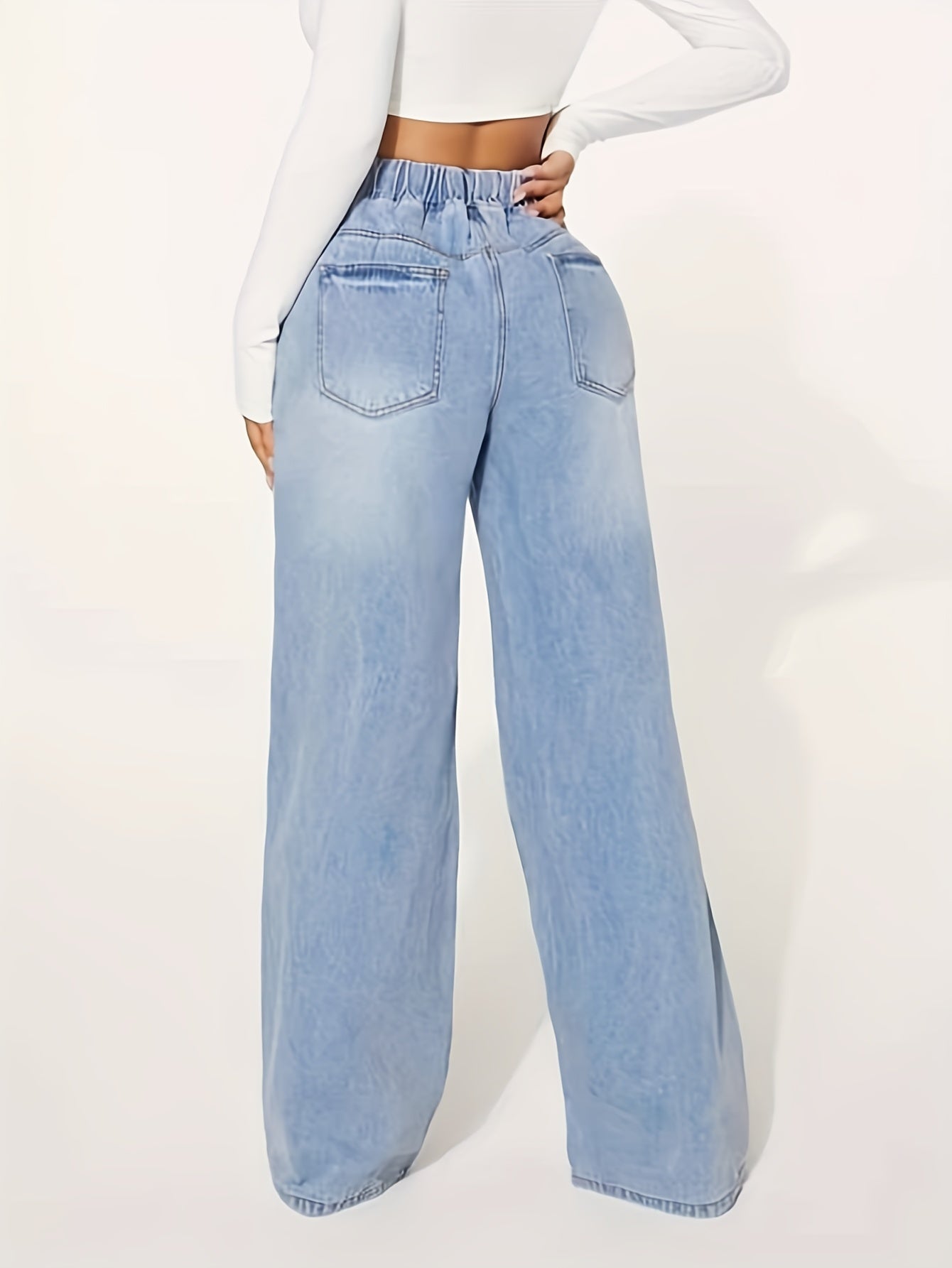 Comfortable Straight Leg Pants | Relaxed Fit Jeans