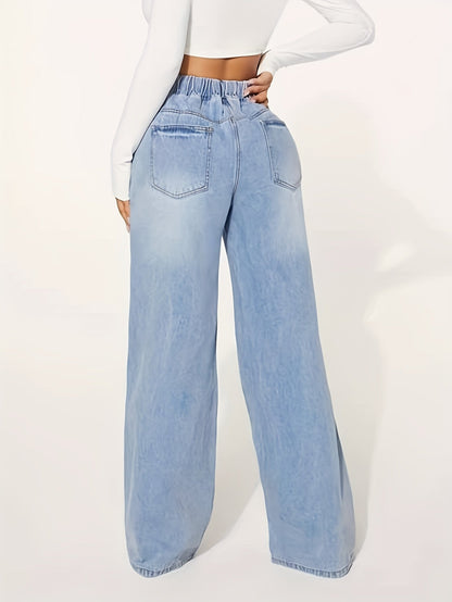 Comfortable Straight Leg Pants | Relaxed Fit Jeans