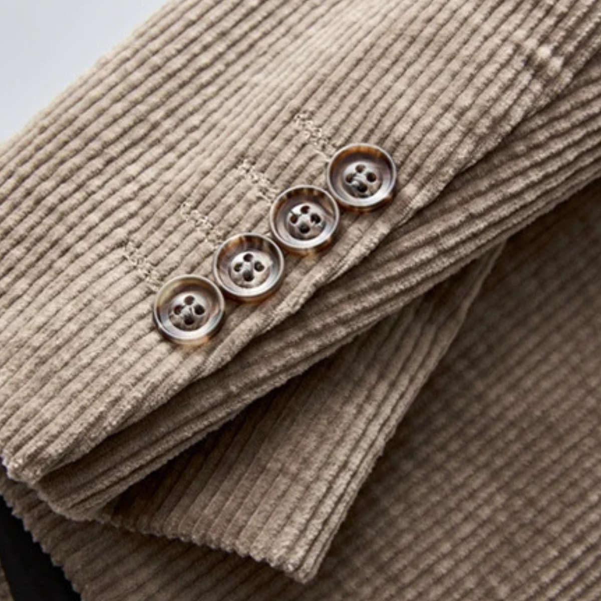 Relaxed Fit Mens Corduroy Blazer Jacket