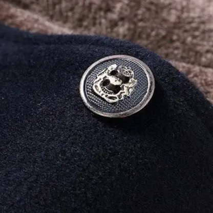Classic Men's Wool Overcoat for Winter