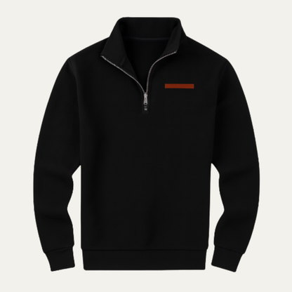 Men's Thermal Half Zip Fleece Pullover Sweater - Nocini