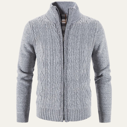 Cozy Men's Fleece Zipper Jacket