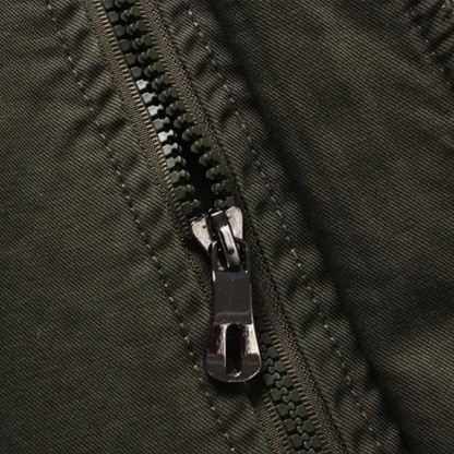 Rugged Men's Tactical Cargo Jacket