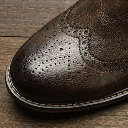 Luxury Men's Leather Ankle Chelsea Boots