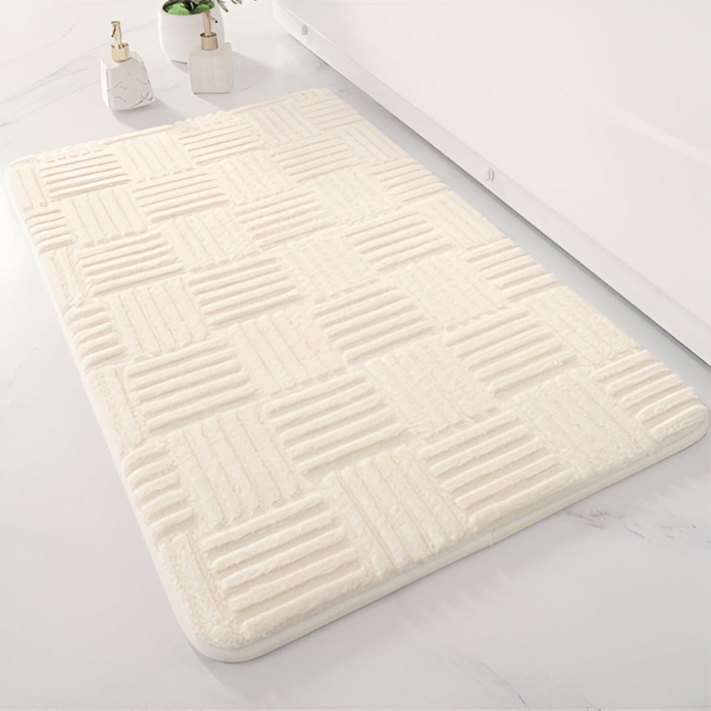 Plush Anti-Slip Bathroom Mat Rug