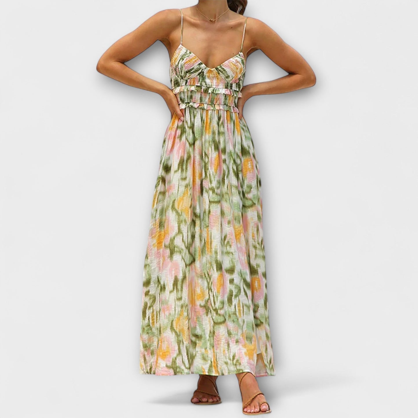 Elegant Floral Dress for Women