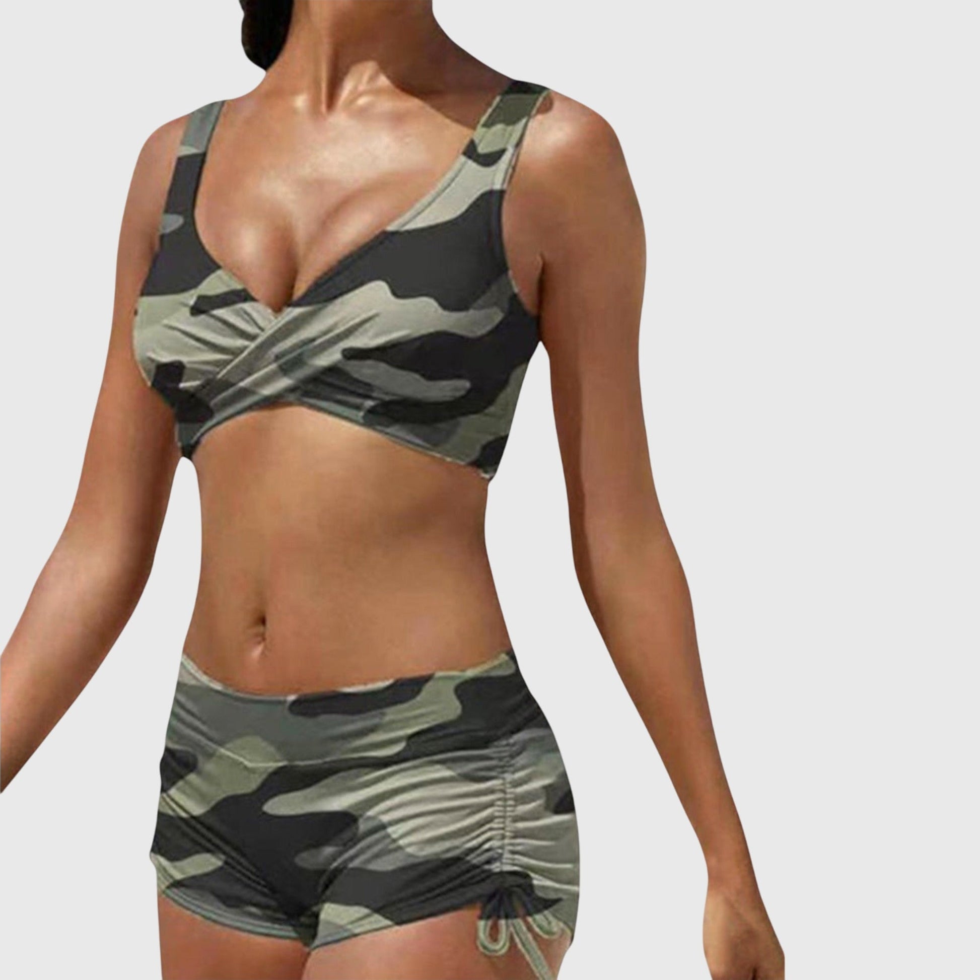 Fashionable Women's Two Piece Swimsuit - Olytrend