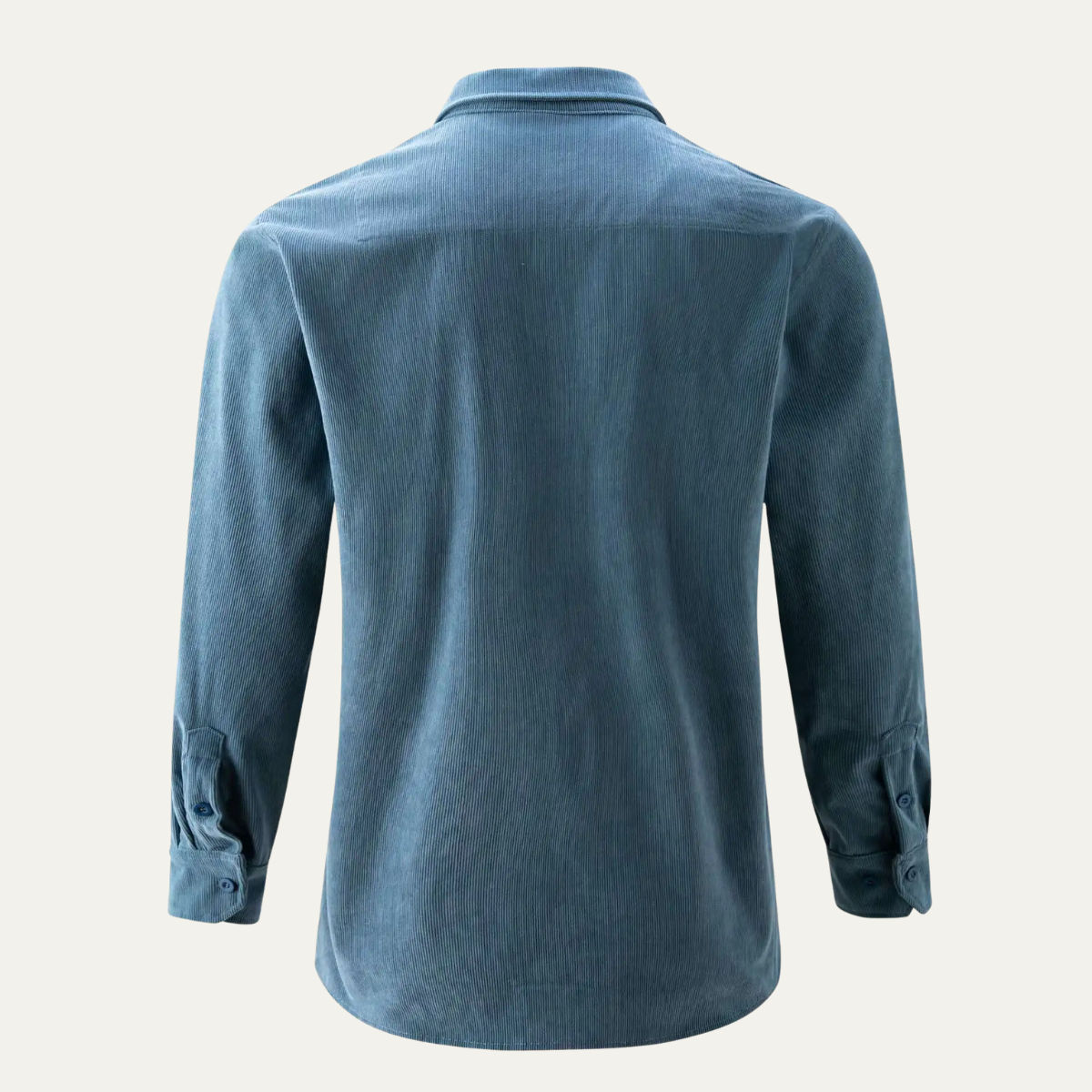 Relaxed Fit Corduroy Button Down Men's Shirt