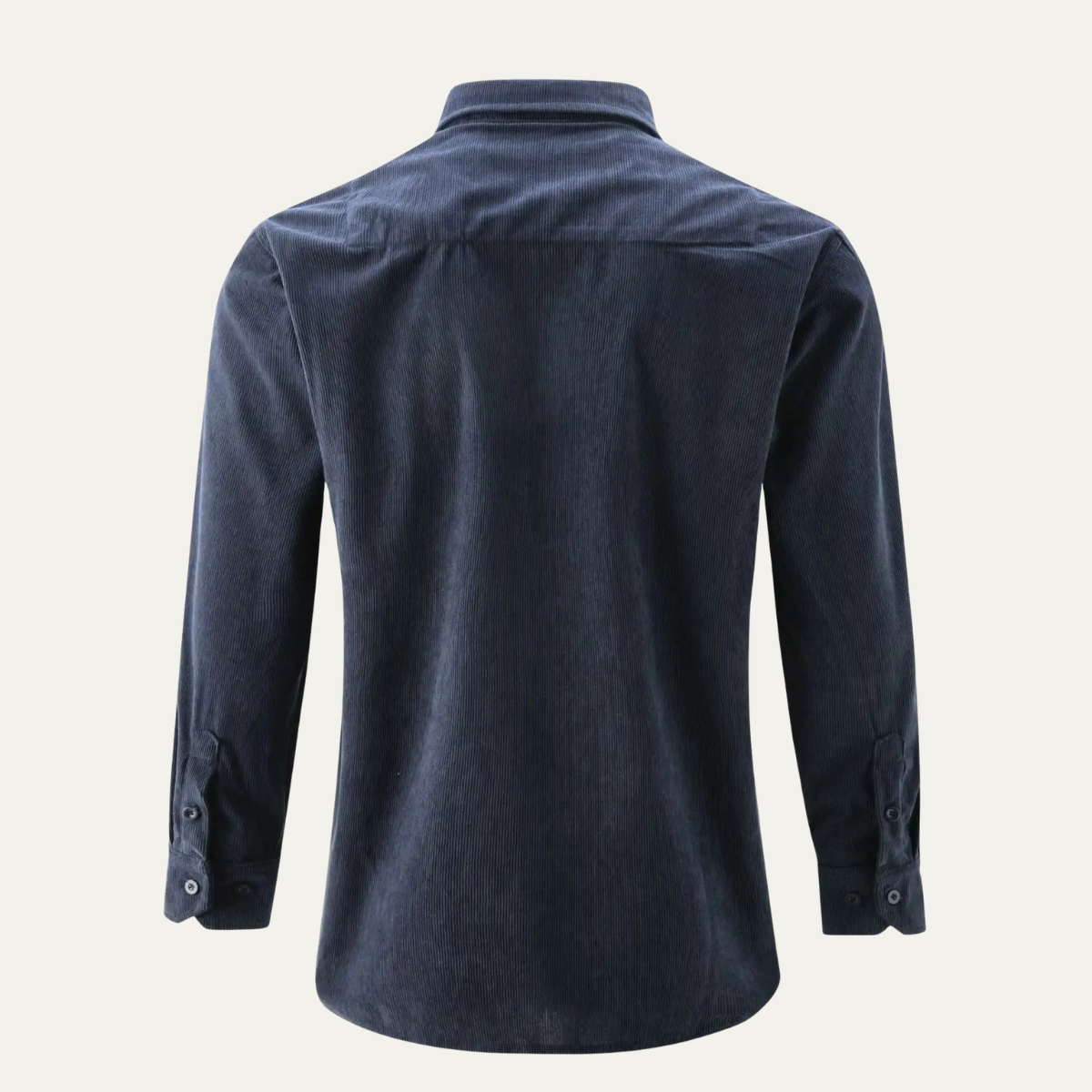 Relaxed Fit Corduroy Button Down Men's Shirt