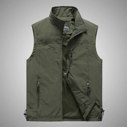 Men's Lightweight Waterproof Gilet - Olytrend