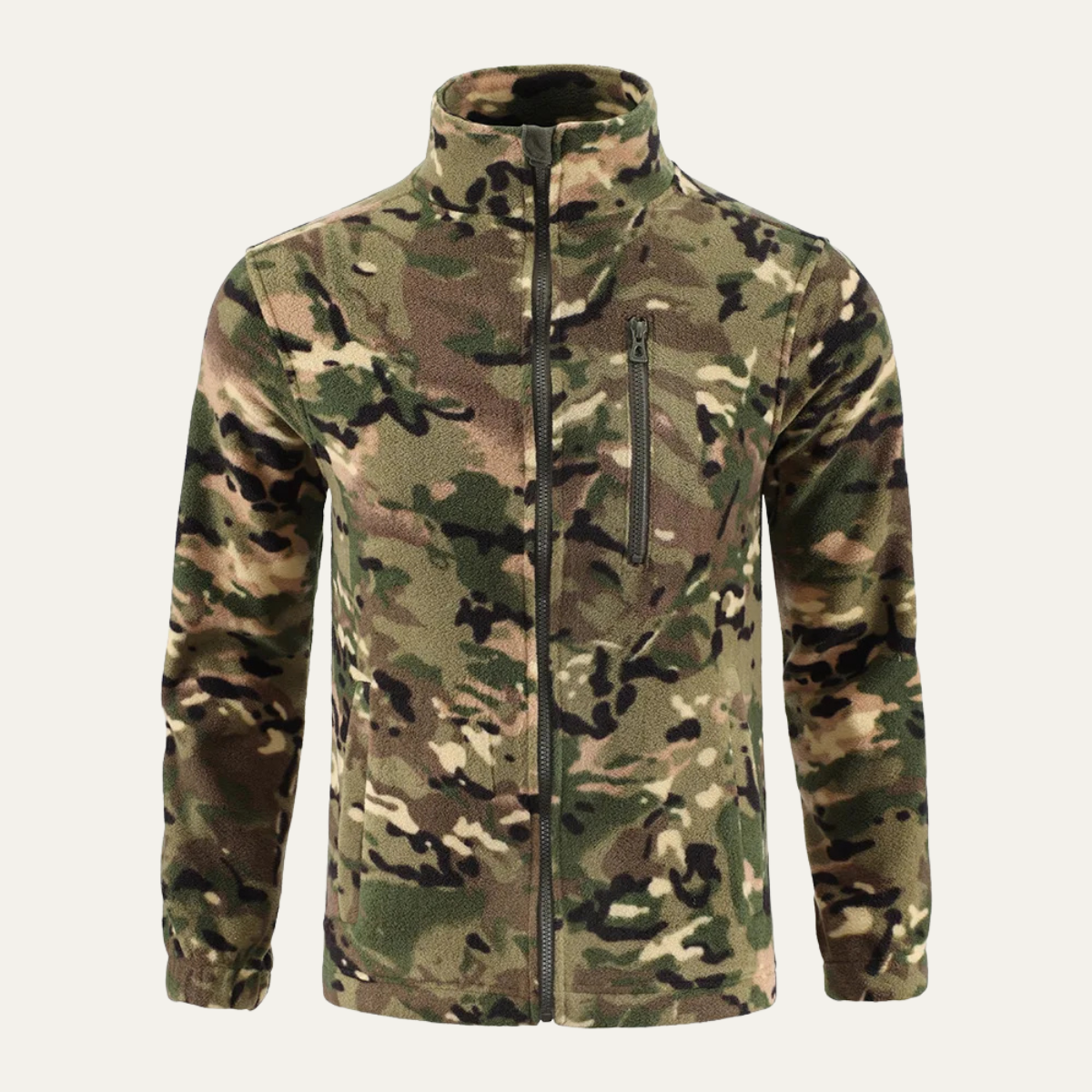 Warm Camo Fleece Jacket for Men - Nocini