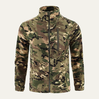 Warm Camo Fleece Jacket for Men - Nocini