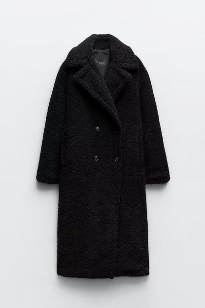 Cora | Women's Plush Faux Fur Parka Coat - Nocini