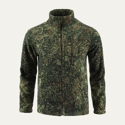 Warm Camo Fleece Jacket for Men