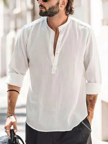 Casual Cotton Dress Shirt