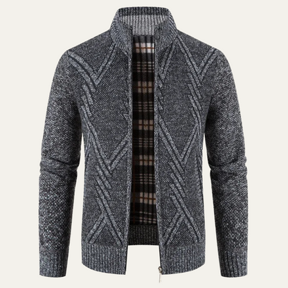 Warm Mens Cable Knit Winter Sweater