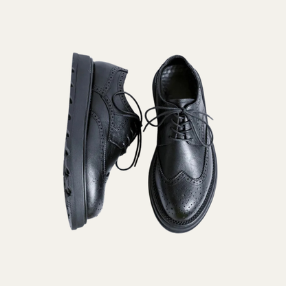 Luxury Mens Genuine Leather Oxford Shoes