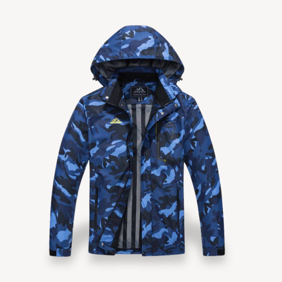 Warm Camouflage Parka Jacket for Men