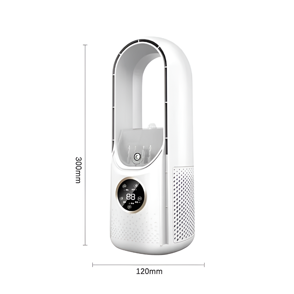 Compact Quiet Desk Fan Air Cooler