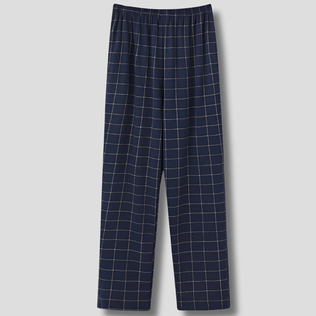Soft Plaid Mens Sleep Pants 3-Pack