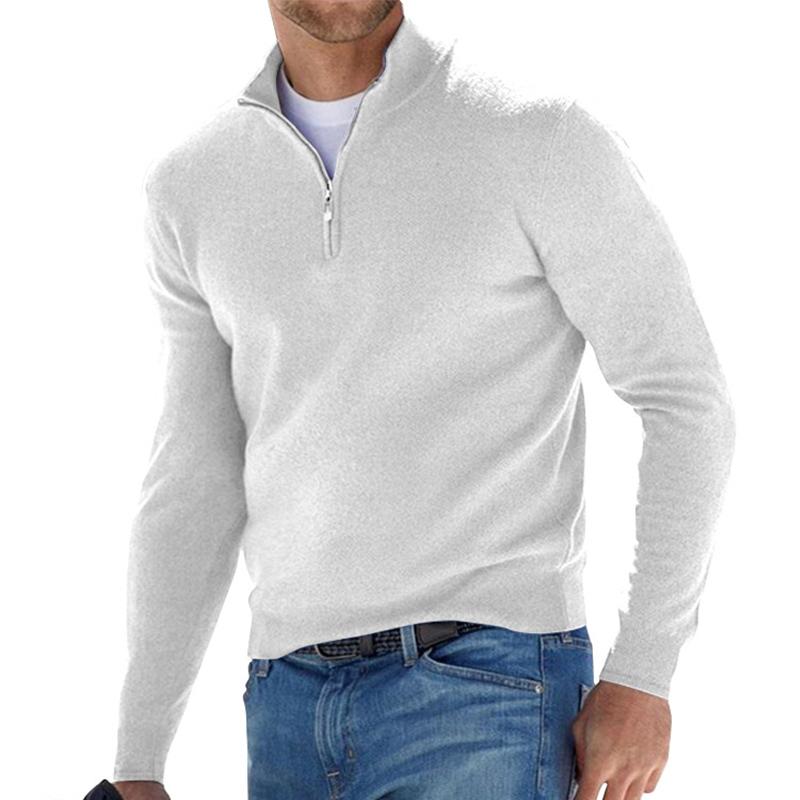 Milo | Men's High-Quality Quarter Zip Sweater
