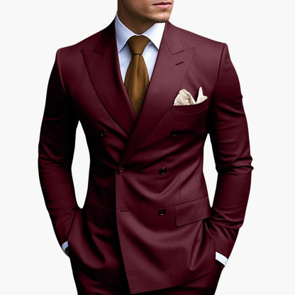 Classic Two Button Slim Fit Men's Suit