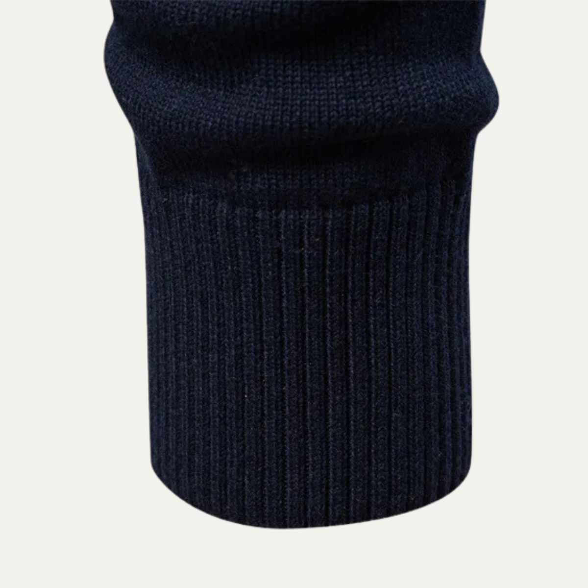 Smart Men's Zip Knit Casual Sweater