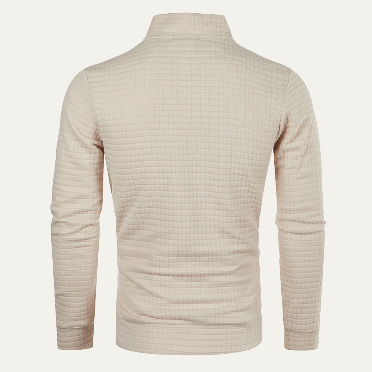 Comfortable Men's Breathable Quarter Zip Fleece Sweater