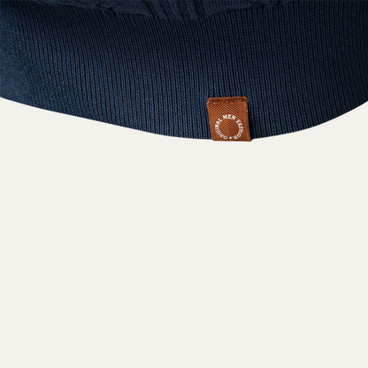 Classic Men's Crew Neck Knit Polo Sweater