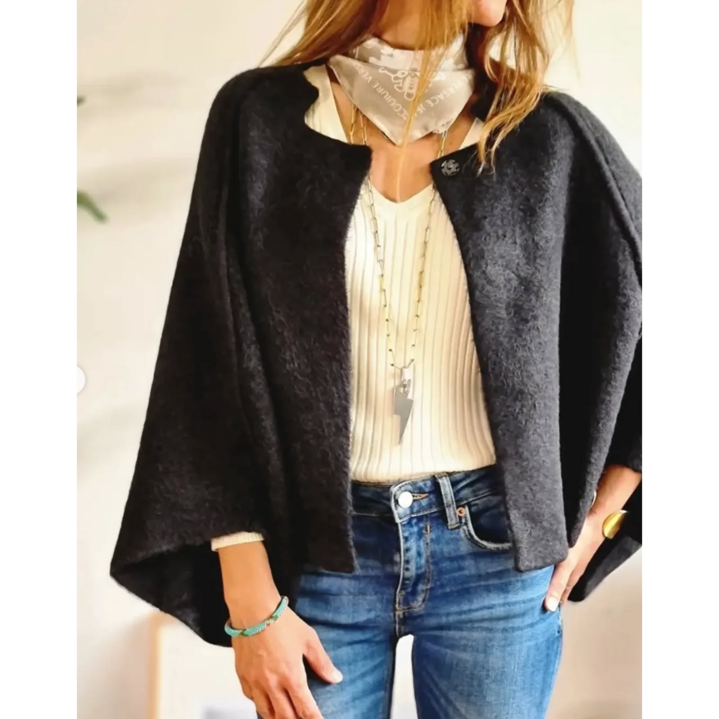 Luxurious Wool Overcoat with Classic Style
