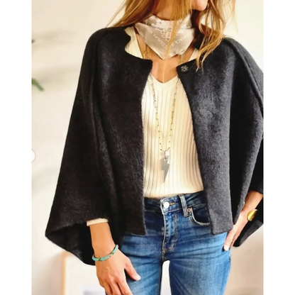 Luxurious Wool Overcoat with Classic Style