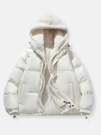 Warm Hooded Streetwear Parka Jacket