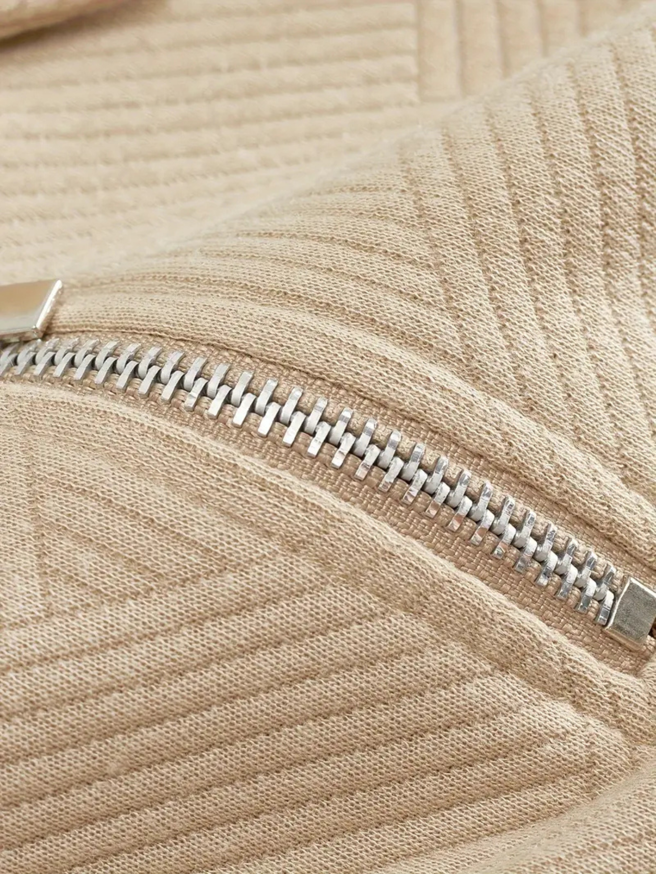 Warm Quarter Zip Knit Sweater for Men