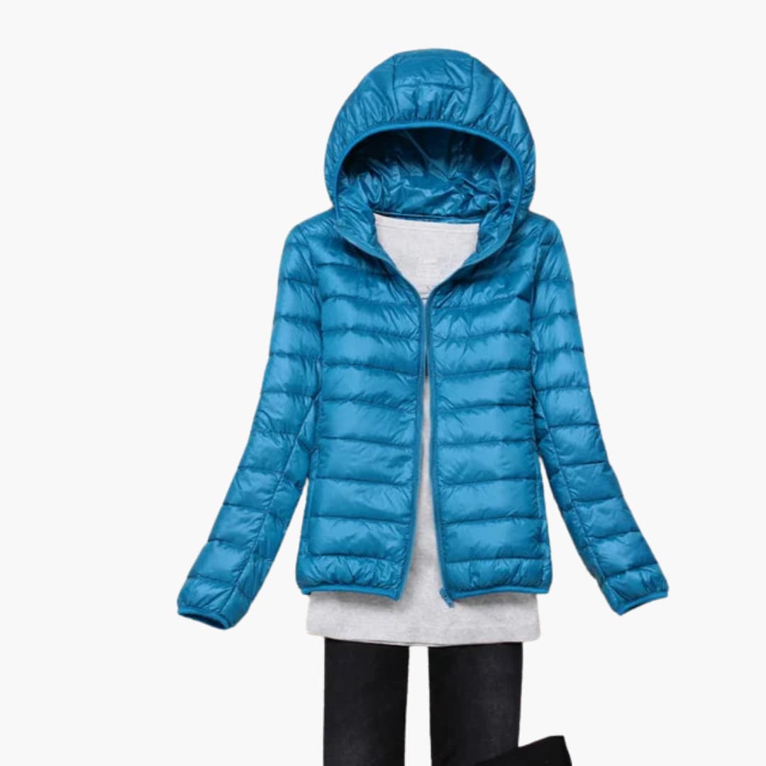 Warm Waterproof Parka for Women with Hood
