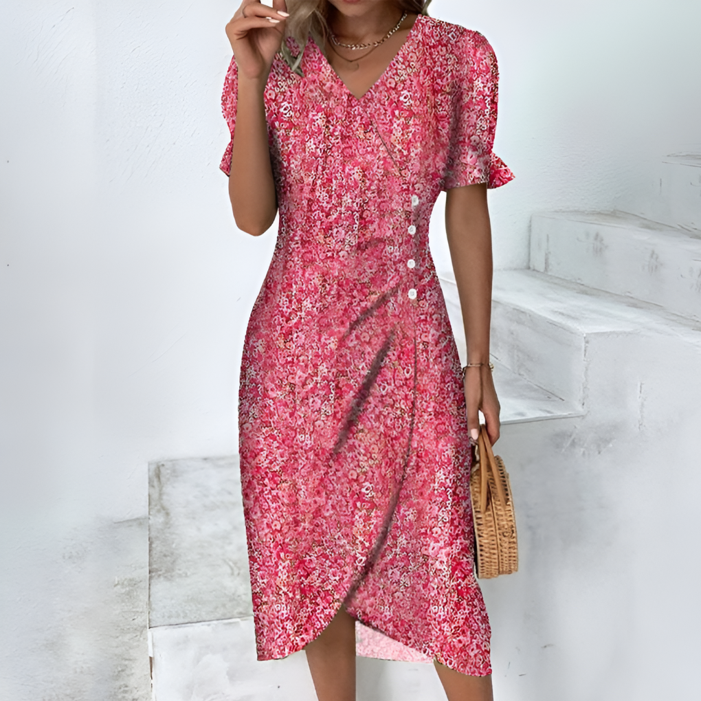 Comfortable Long Sleeve Summer Dress