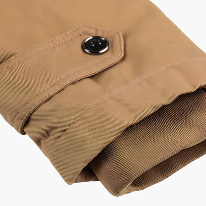 Waterproof Parka Jacket with Hood and Extra Pockets