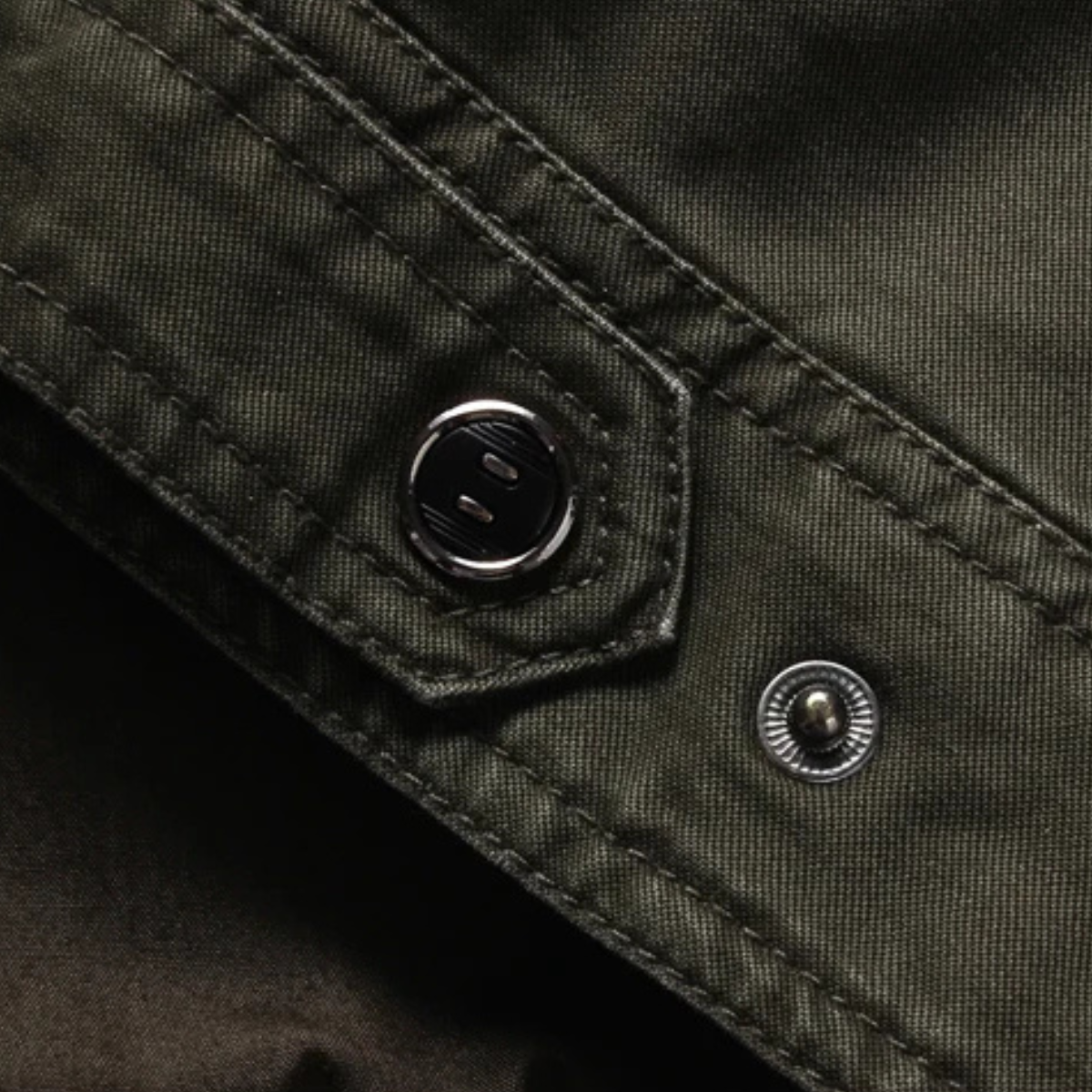 Rugged Men's Tactical Cargo Jacket