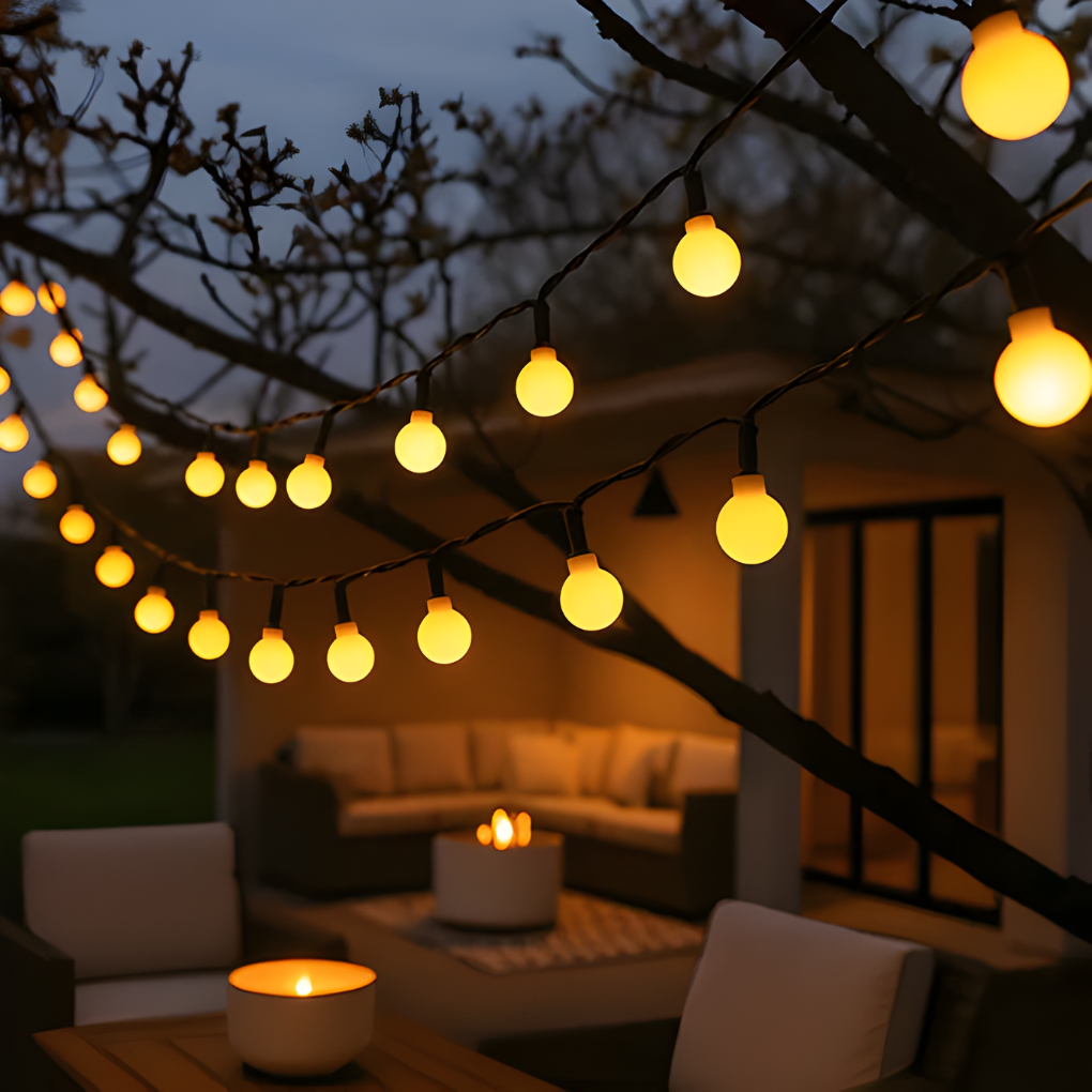 Bright Garden Patio Solar Lights - Olytrend