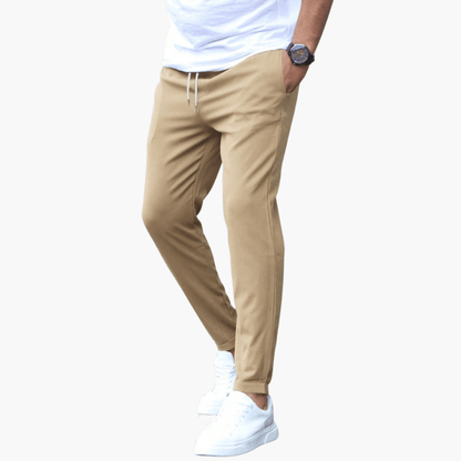 Men's Slim Fit Elastic Waist Pants