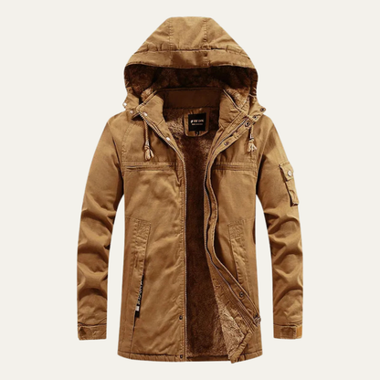 Comfy Men's Hoodie Jacket with Soft Fleece Lining